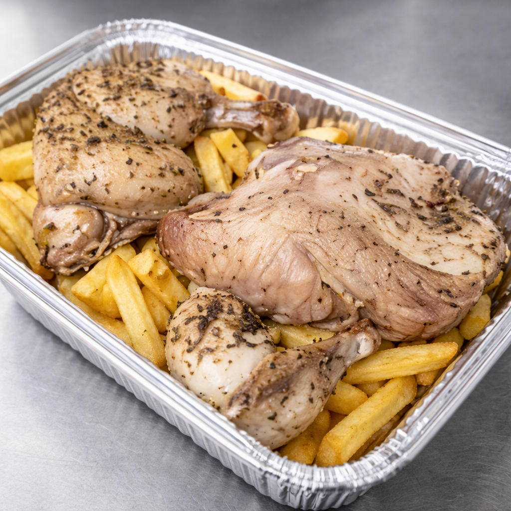 Pollo al horno / ración